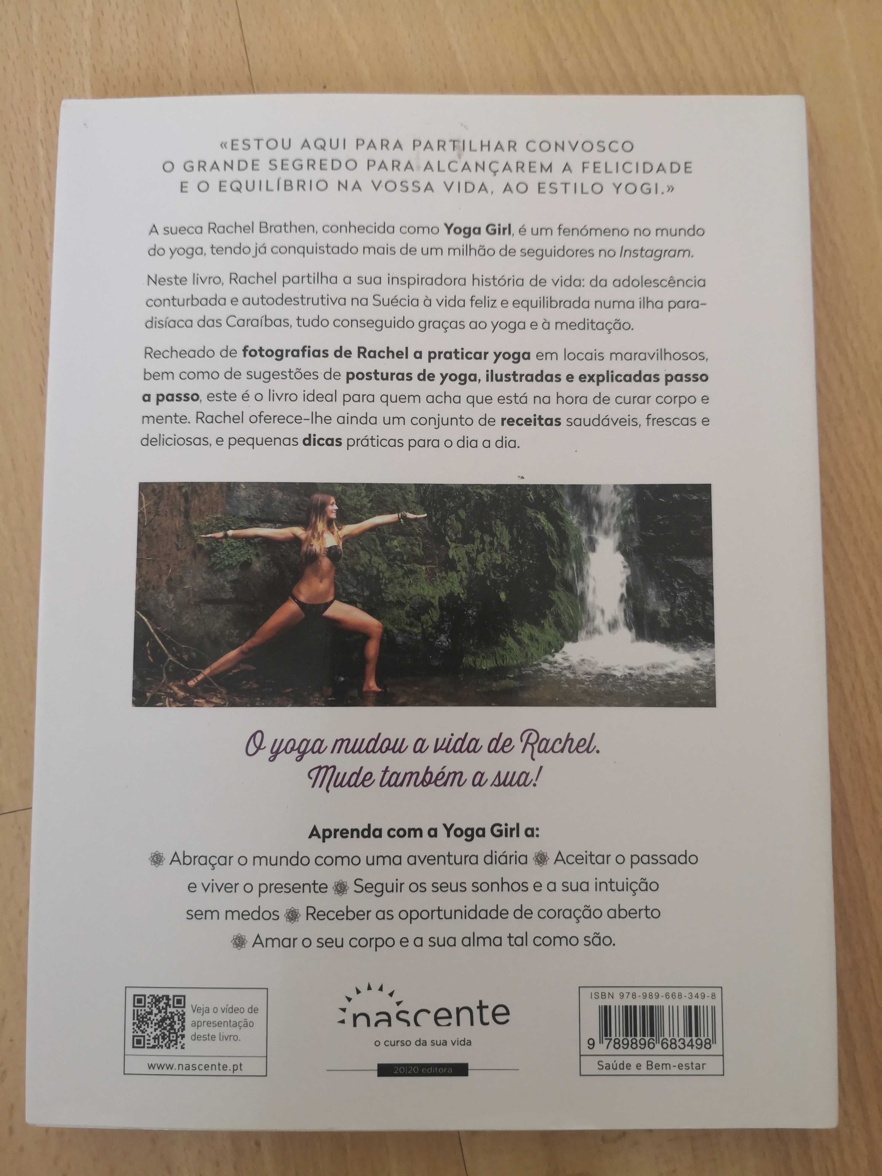 Livro "Yoga Girl" de Rachel Brathen