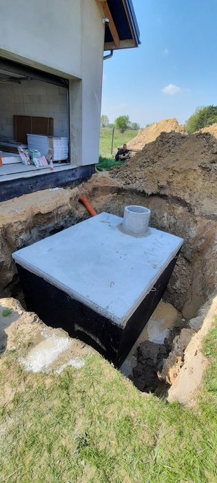 SZAMBO betonowe Zbiornik na deszczówkę Moja Woda Stryków Szamba Atest