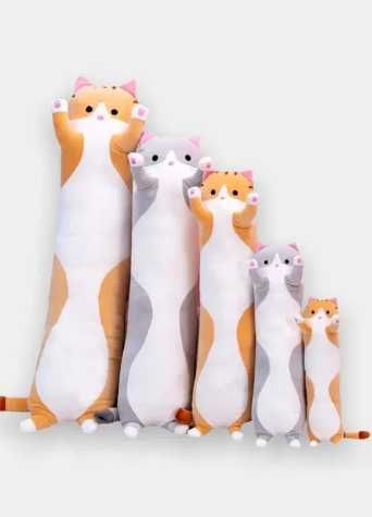 АКЦІЯ!! Кіт-батон 50см Обіймусь подушка Обіймашка плюшевий Игрушка