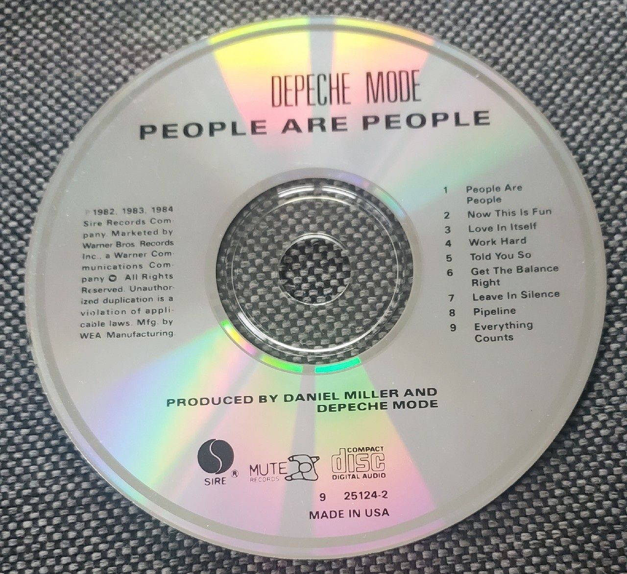 Depeche Mode People are People USA CD