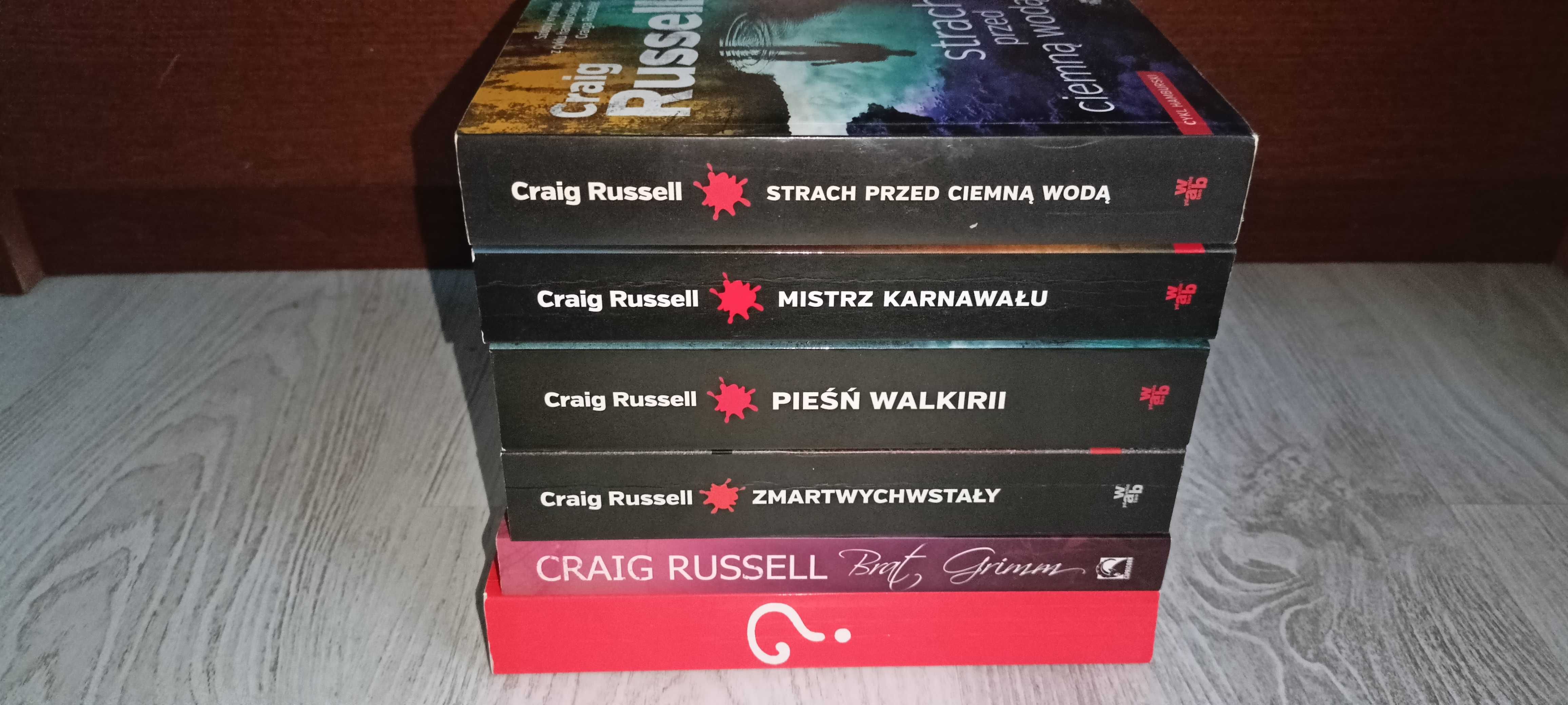 6x Russell Krwawy orzeł Brat Grimm Zmartwychwstały Strach przed ciemną