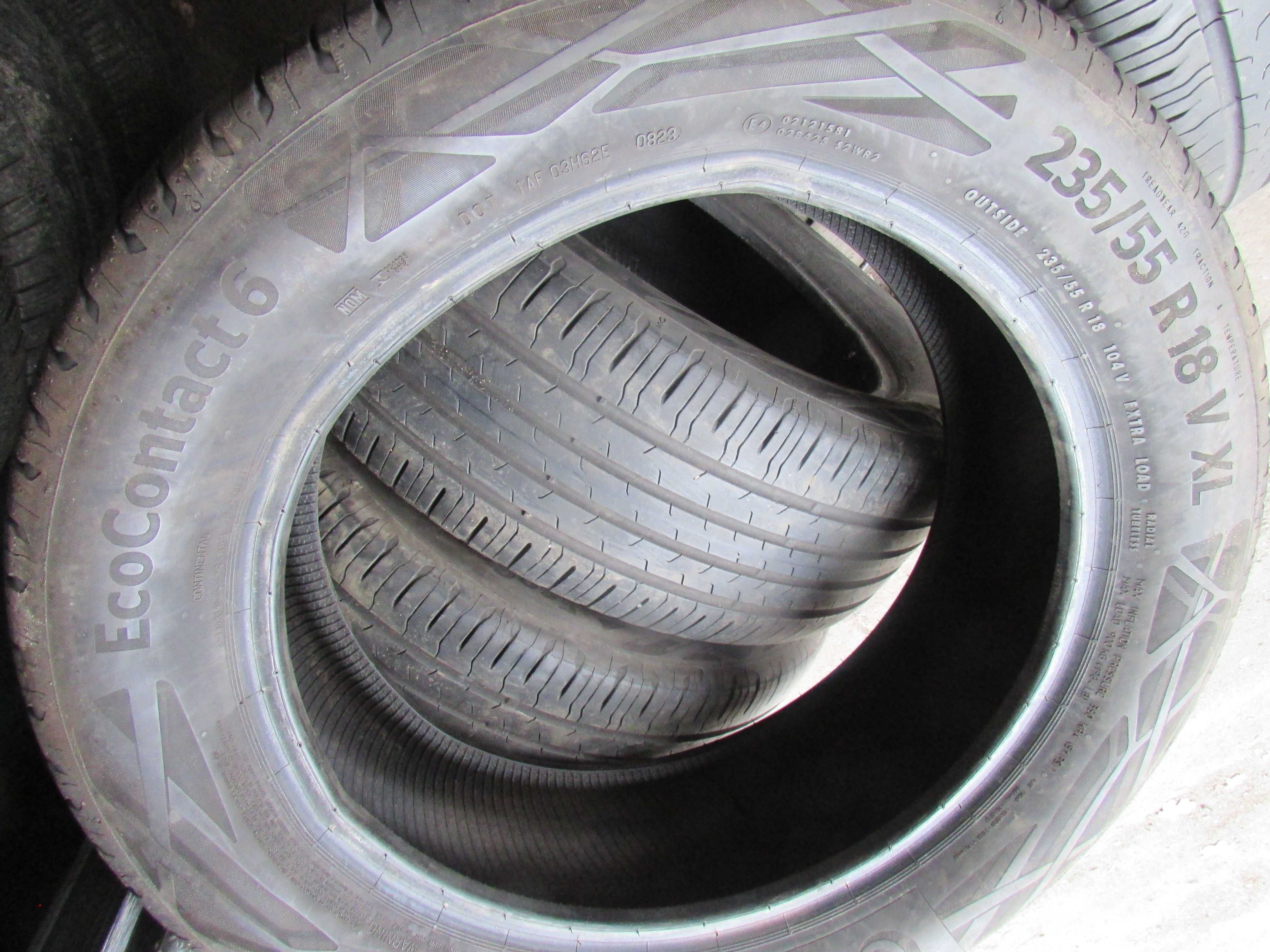 Комплект літньої гуми 235/55/R18 Continental EcoContact
