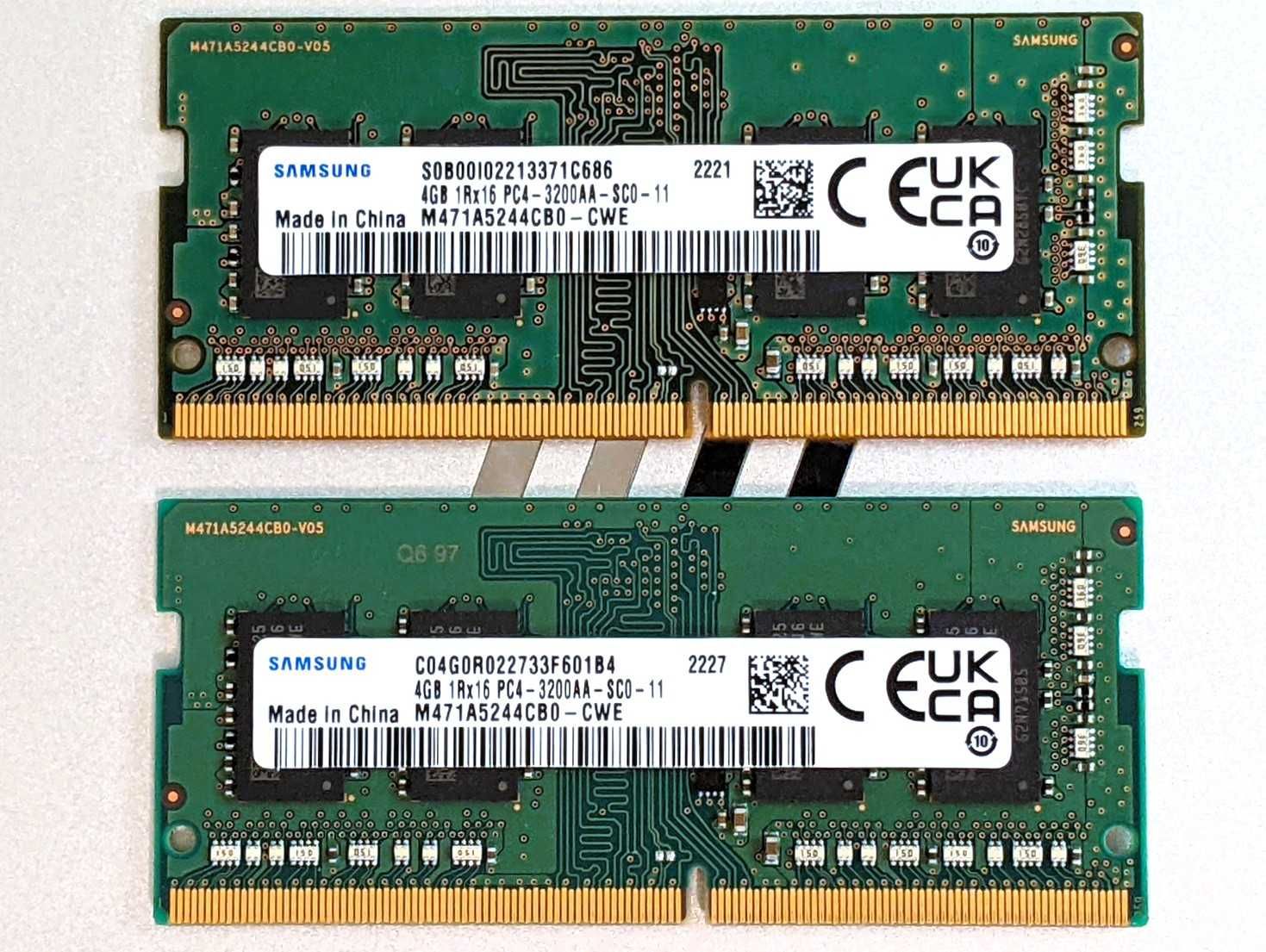 Samsung 8GB SO-DIMM - DDR4 3200MHz - 2 х 4ГБ SODIMM