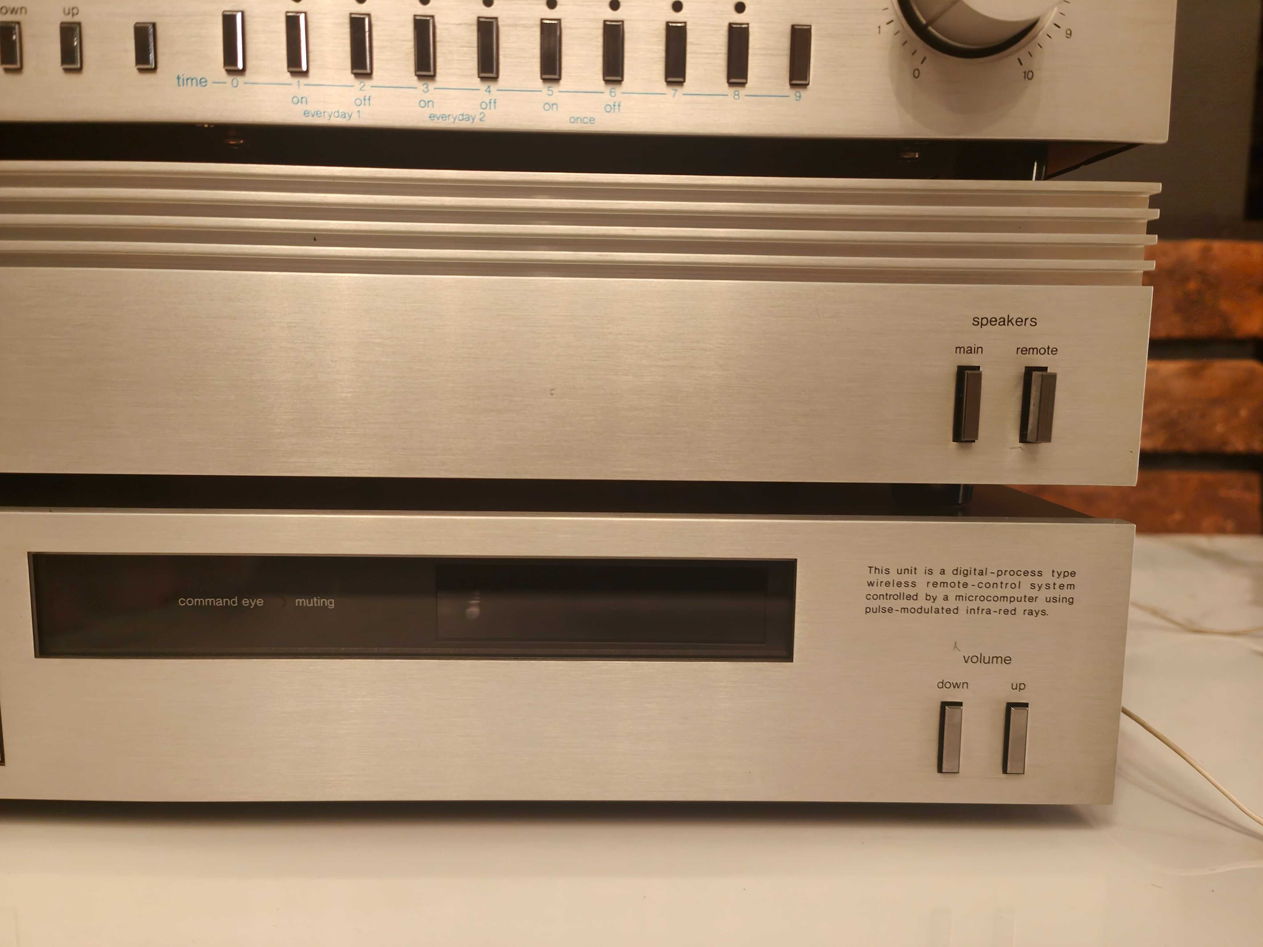 WIEŻA TECHNICS 808 ! Pilot , Preamp Tuner Końcówka ! TOP