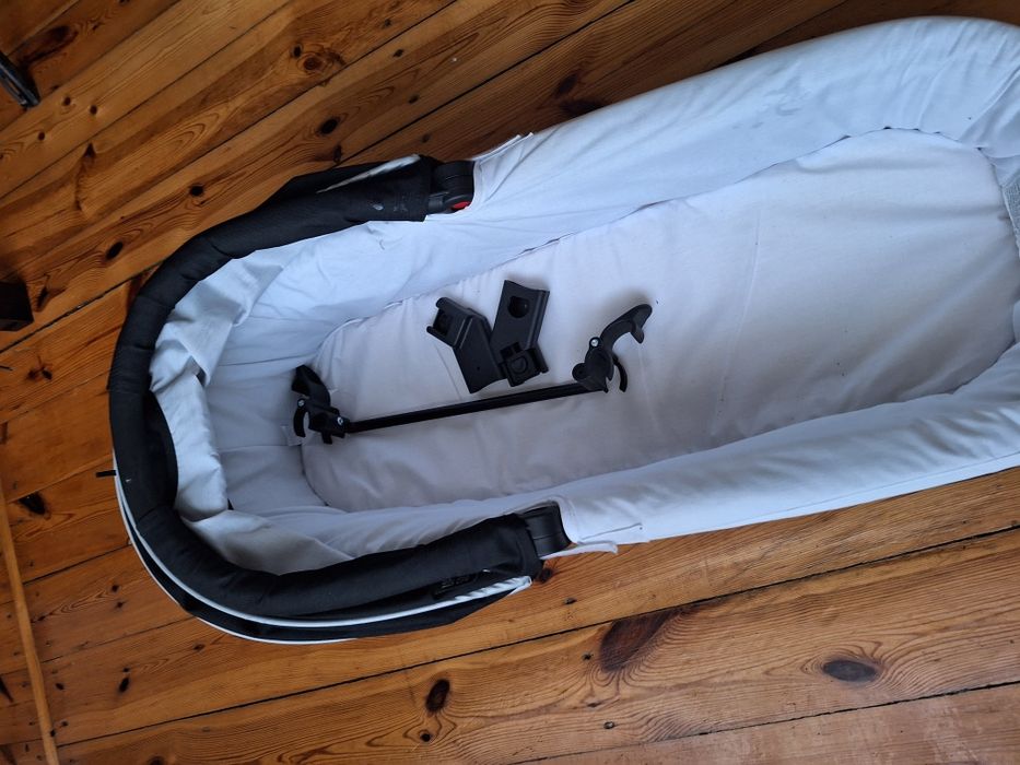 Gondola Valco Snap Duo coal black + adaptery gratis