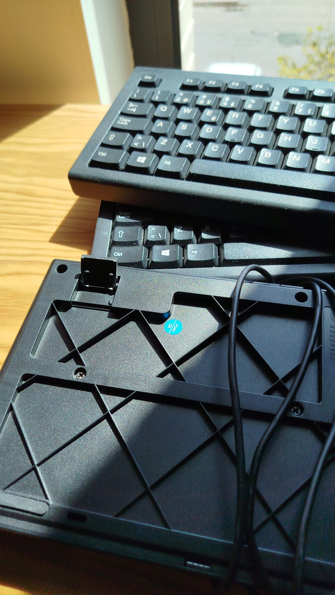 Três Teclados HP
