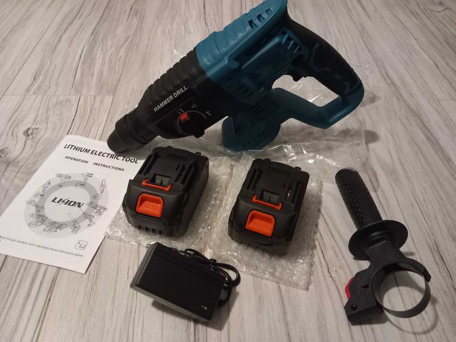 Akumulatorowa wiertarka udarowa bezszczotkowa