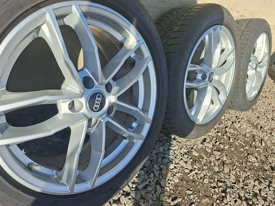 [K118] KOŁA ZIMOWE,ALUFELGI 17'' 5x112 AUDI A5,A4 B8,B9,A6 C6+225/50