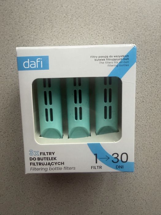 Nowe filtry do butelki Dafi
