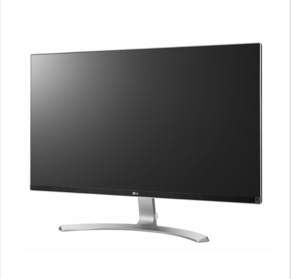 Biały Monitor 27” 4K LG 27UD68-W 4K