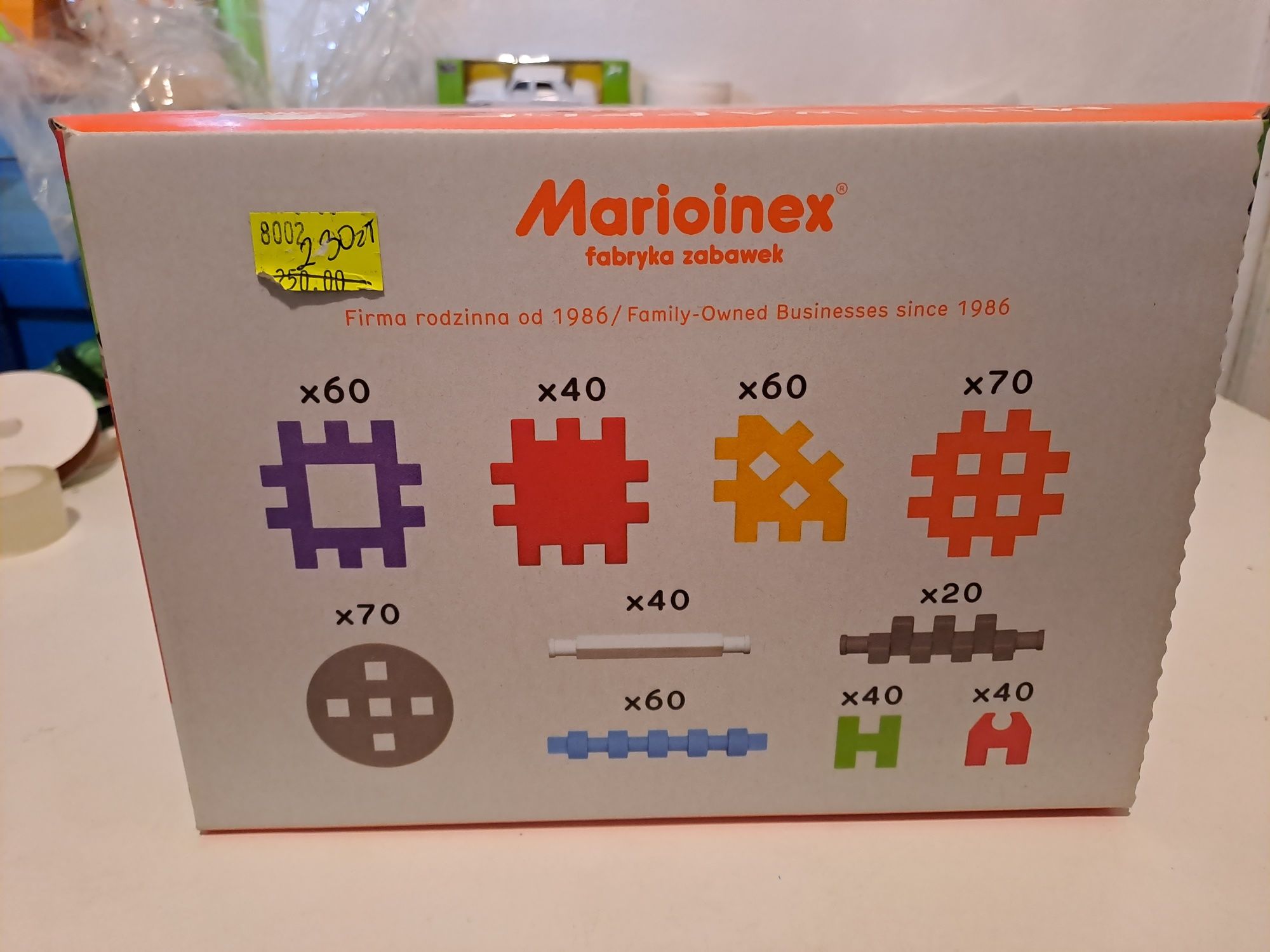 Klocki mini wafle Marioinex 500 szt
