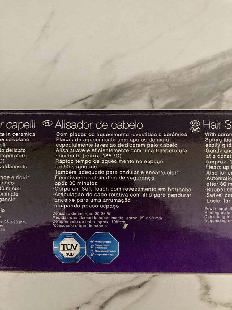 Alisador de cabelo (prancha)