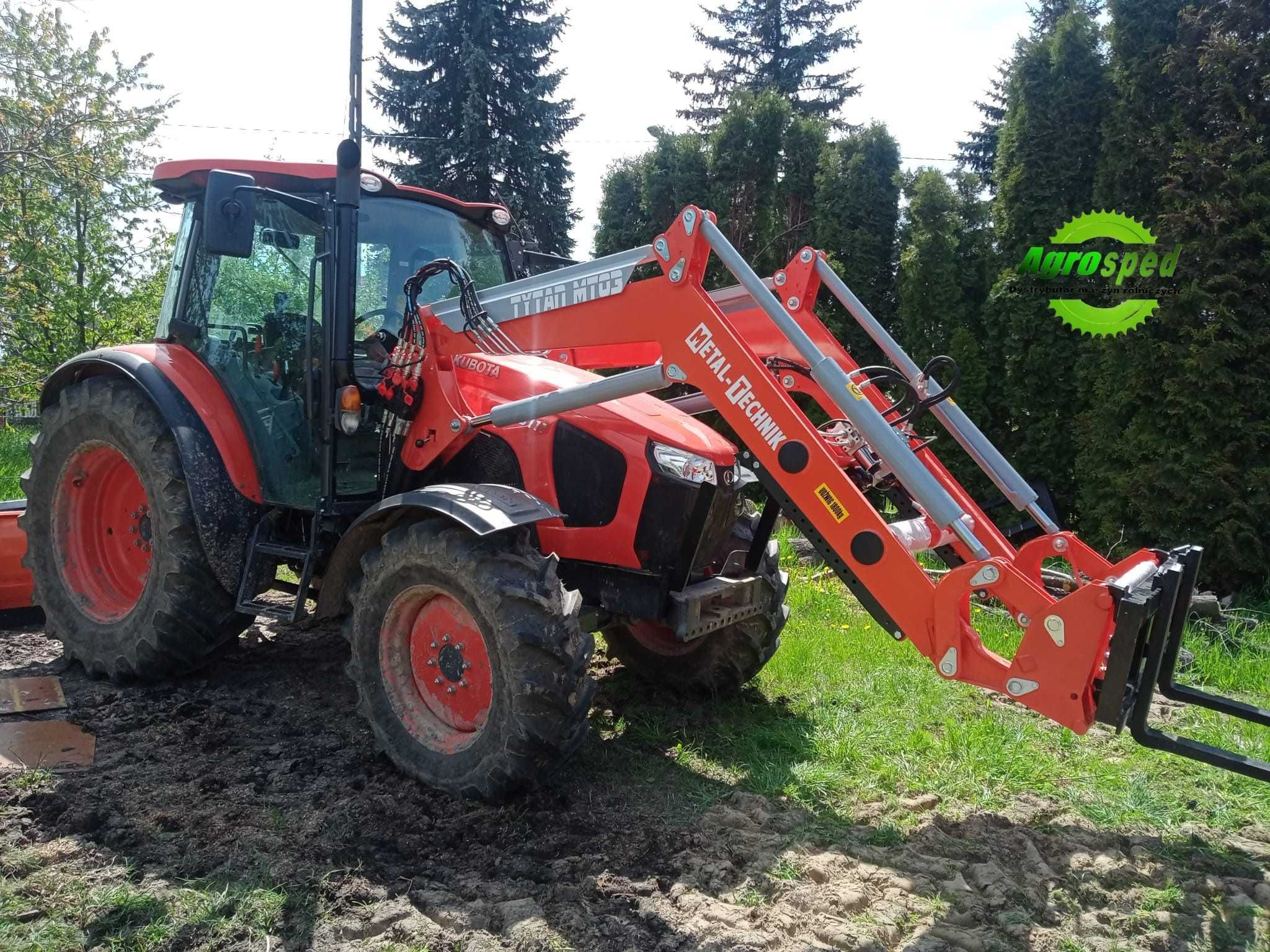 Tur Ładowacz Metal Technik , Zetor, Ursus MTZ, Case MONTAŻ, Transport