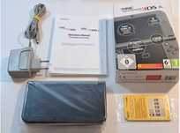 Nintendo New 3DS XL czarna Metallic Black +128GB CFW stan doskonały