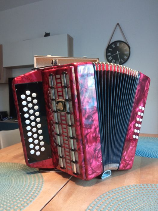 Akordeon diatoniczny (heligonka) Weltmeister GCF