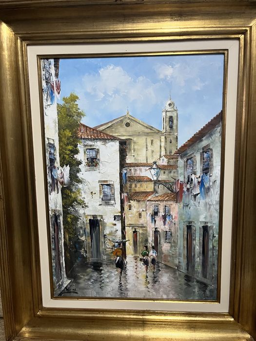 Pintura a oleo Manuel Cardoso Lima