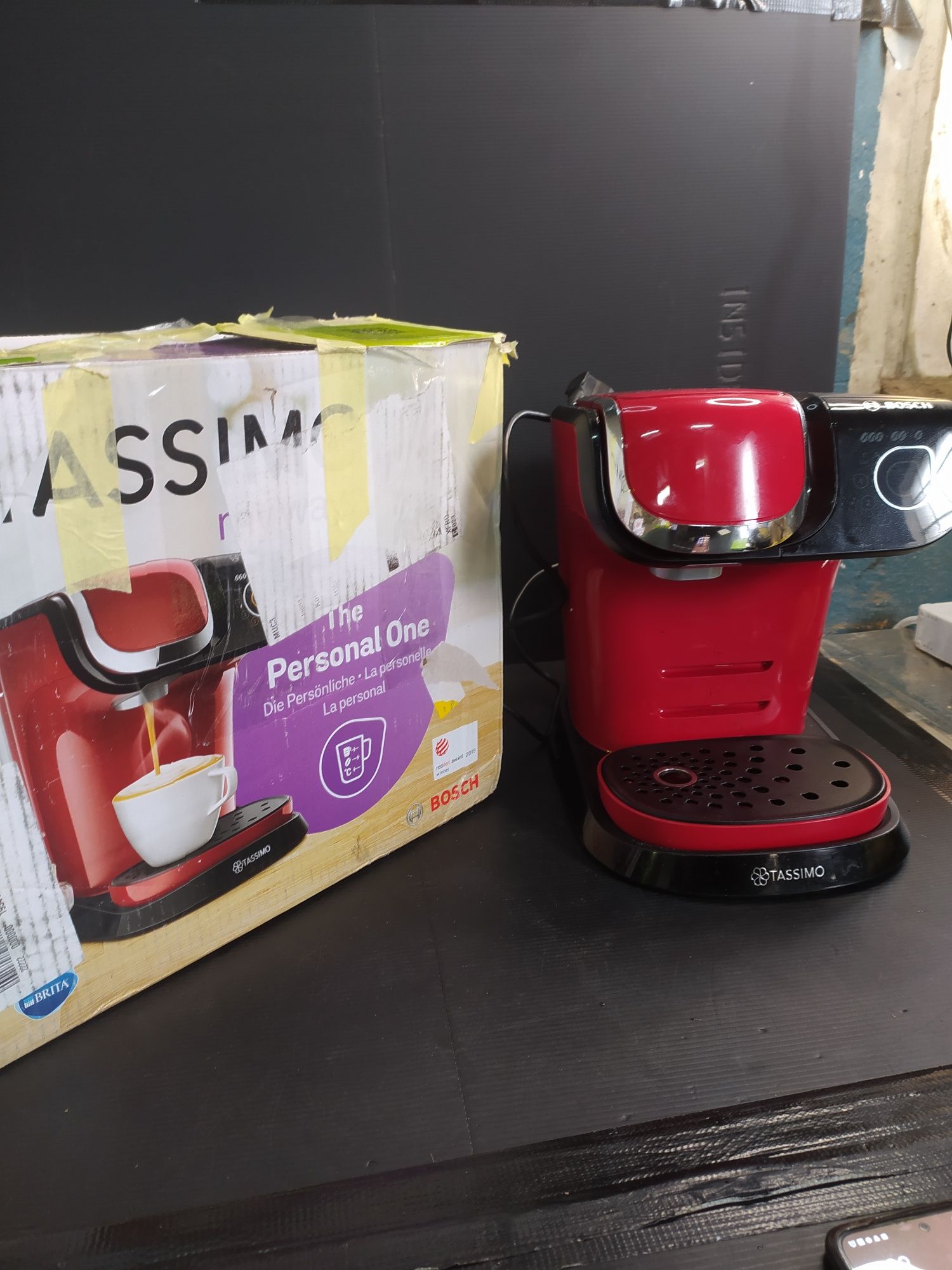 Ekspres Bosch Tassimo Bosch My Way 2 Czerwony