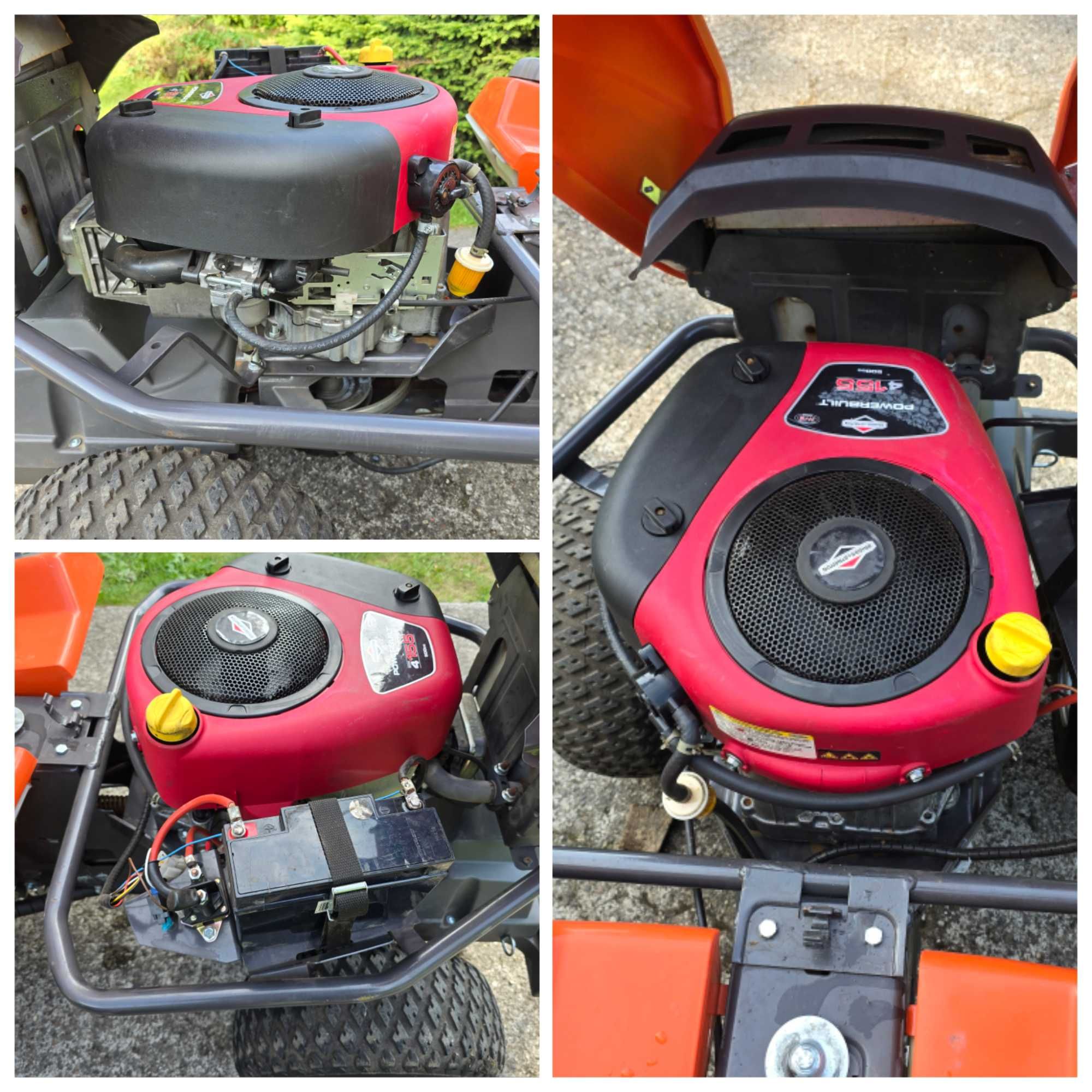 Traktorek kosiarka Husqvarna RIDER MULCZER 4x4AWD 15.5KM B&S SuperStan