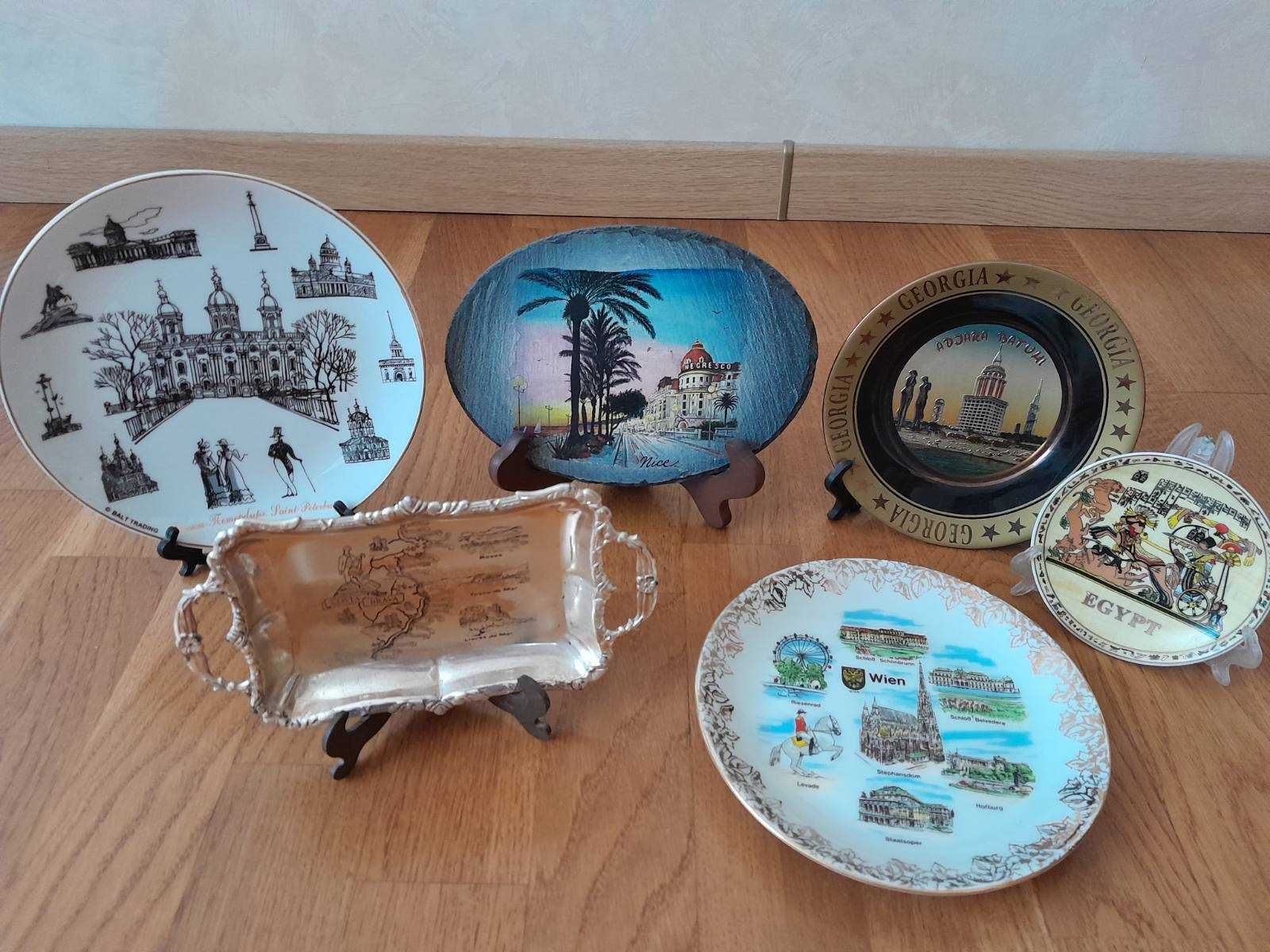 Декоративные тарелки-сувениры