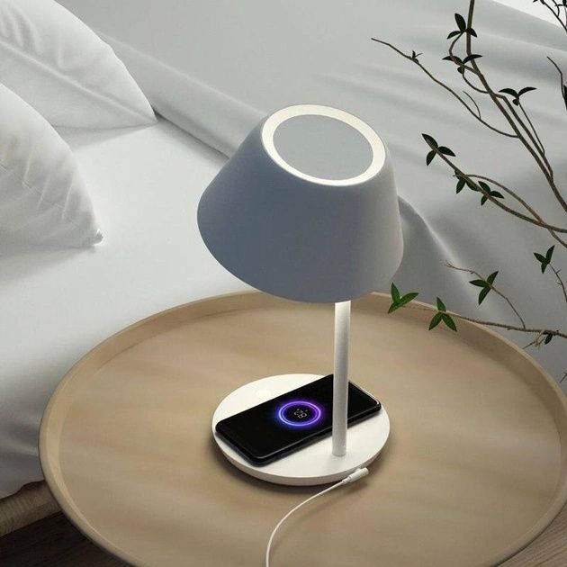 Розумна лампа + бездротова зарядка Xiaomi Yeelight Staria Bedside Lamp