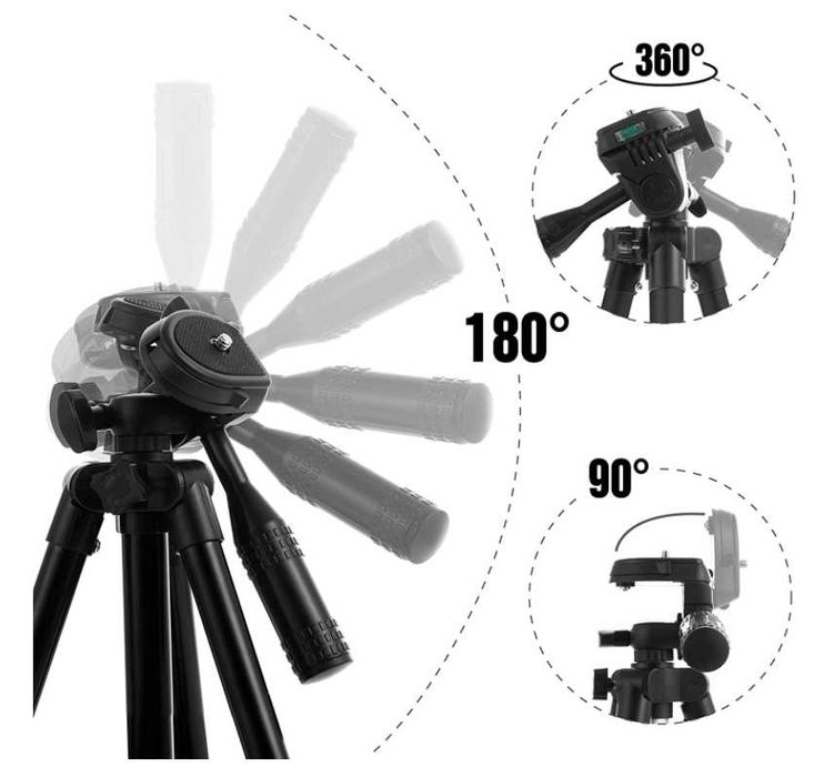 TRIPOD 3110 STATYW na Aparat Telefon 38- 130cm Nikon Canon sony gopro