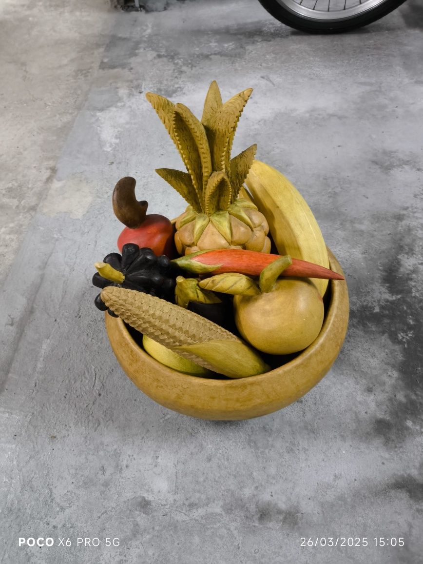 Fruteira decoração - artesanato de Moçambique