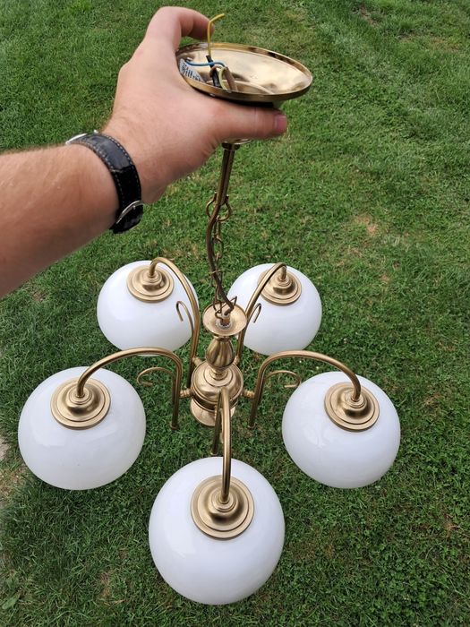 Żyrandol pięcioramienny