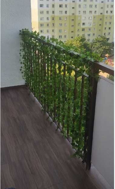 Sztuczny bluszcz dekoracja dom taras balkon ogród 50 metrów