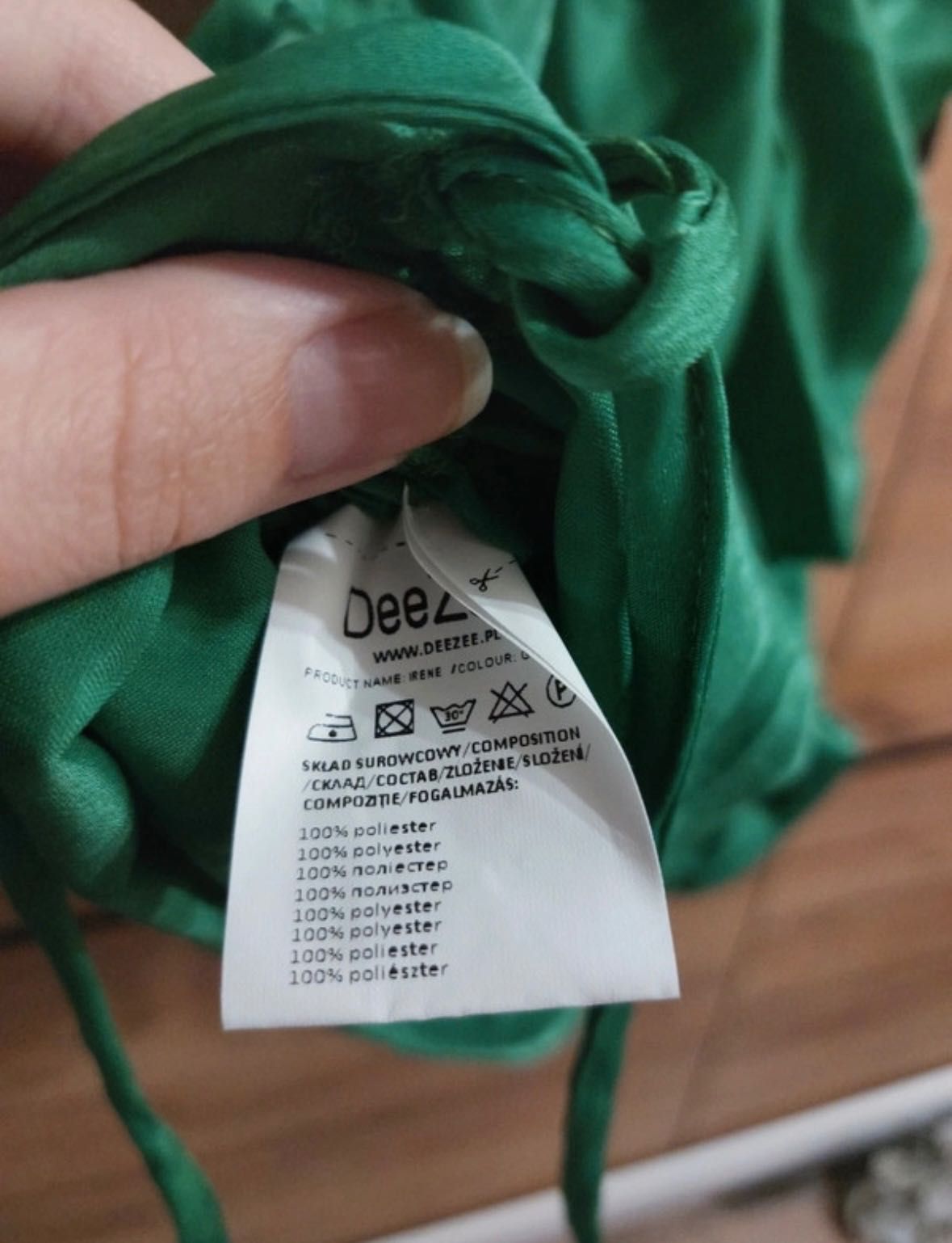 Zielona sukienka Deezee nowa z metką