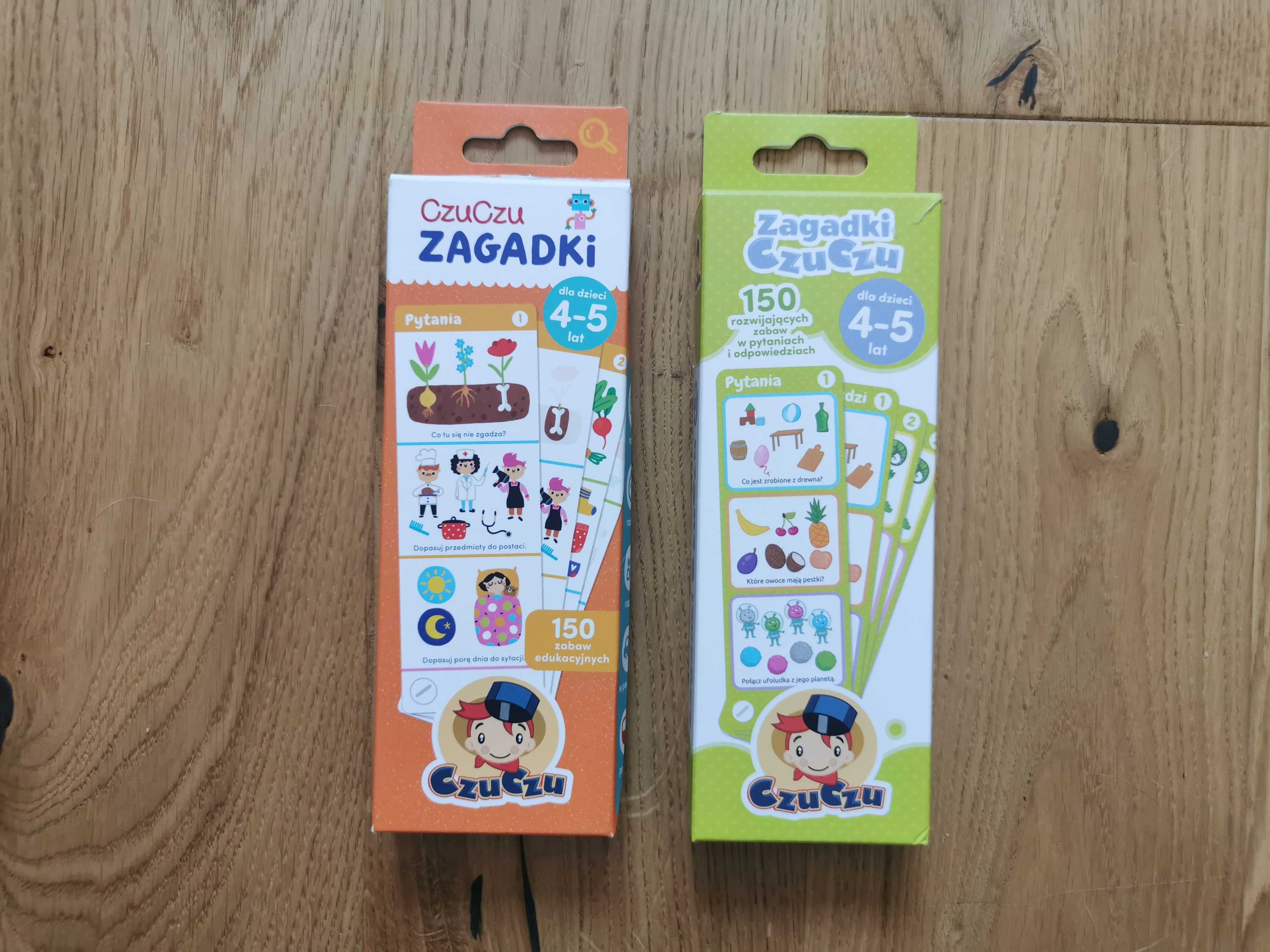 2 x Nowe zagadki CzuCzu 4 - 5 lat