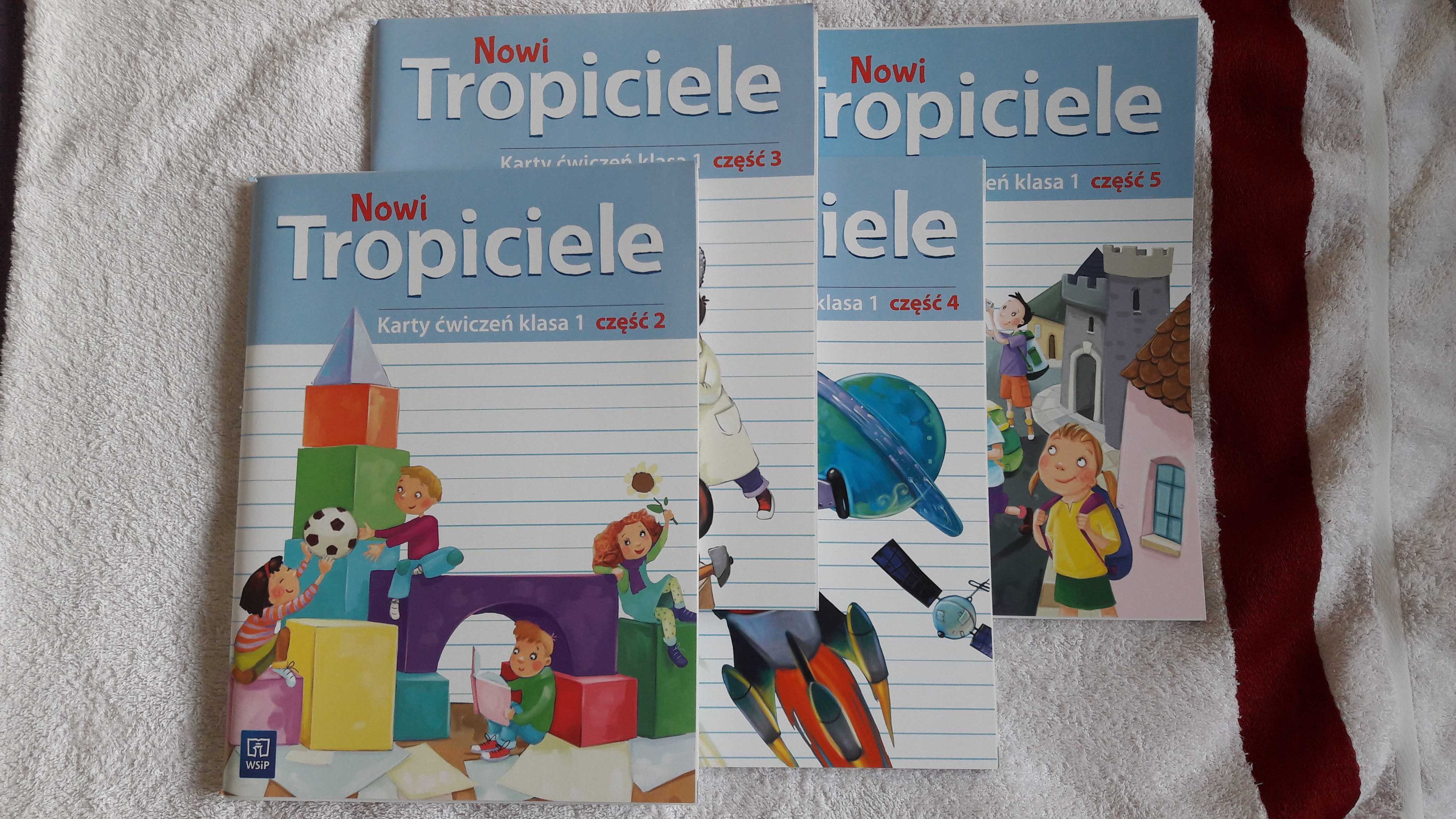 Nowi Tropiciele karty ćwiczeń klasa 1 WSiP rok wydania 2020