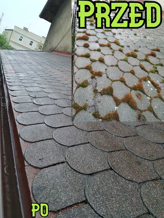 Malowanie , Naprawy , Mycie Dachów Czyszczenie rynien Usługi dekarskie