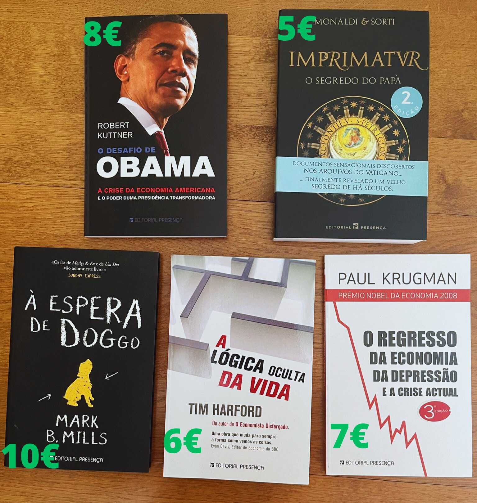 (Oportunidade) Livros de vários temas Portes incluídos