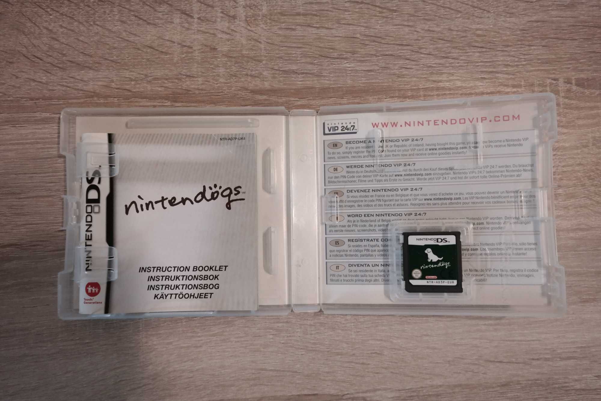 Gra na Nintendo DS Nintendogs