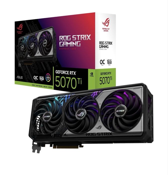 ASUS ROG Strix GeForce RTX 5070 Ti OC Edition 16GB GDDR7 256bit DLSS 4