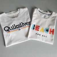 T-shirt  Quiksilver + bokserka Okaidi, rozm. 146