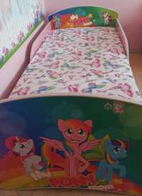 Łóżko łóżeczko 80x180 koniki Pony