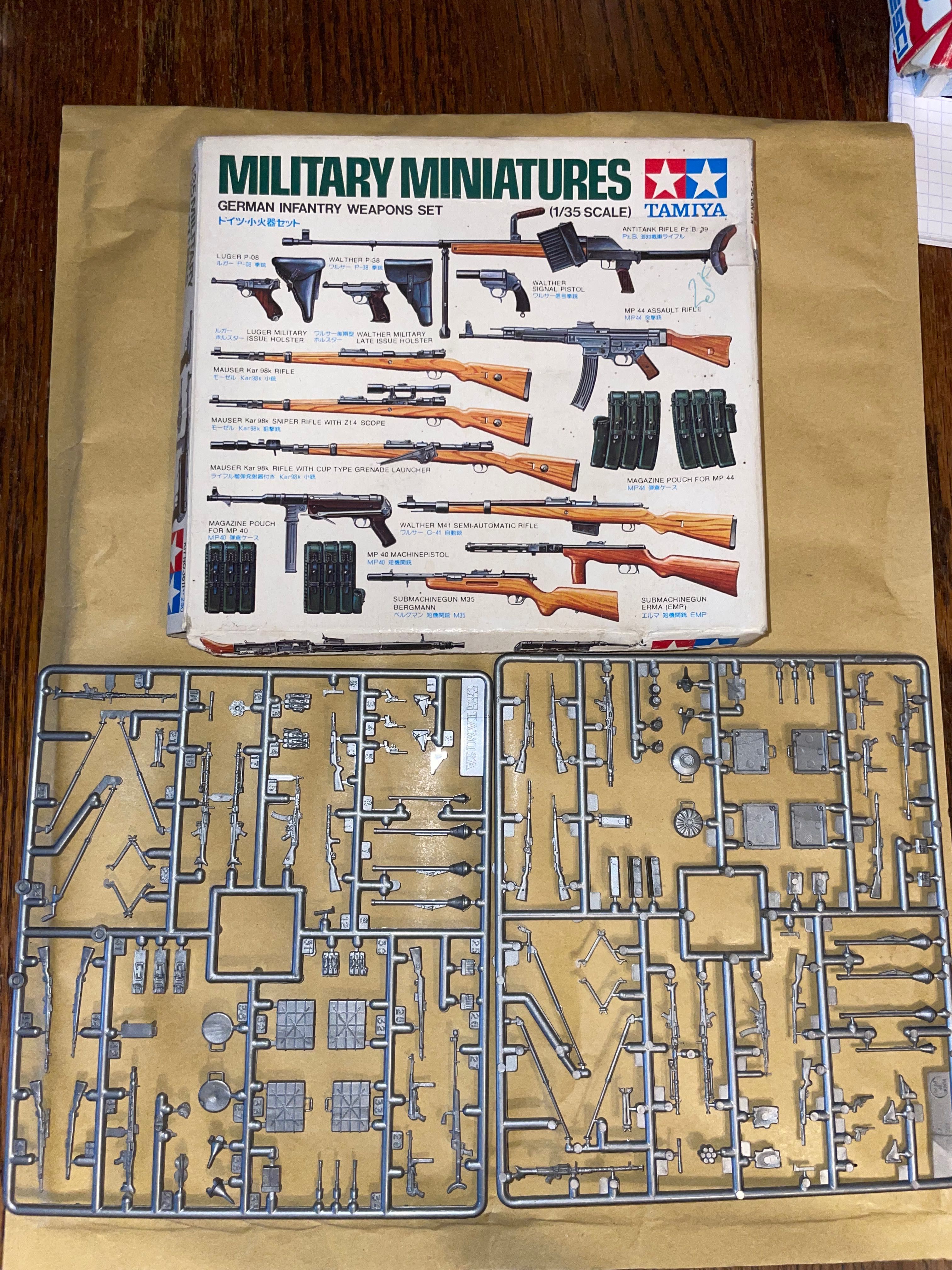 Zestawy akcesoriów 1:35 Tamiya jako komplet