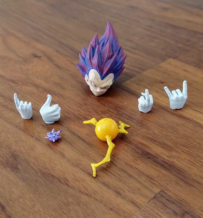 Dragon Ball S.H.Figuarts Várias Cabeças
