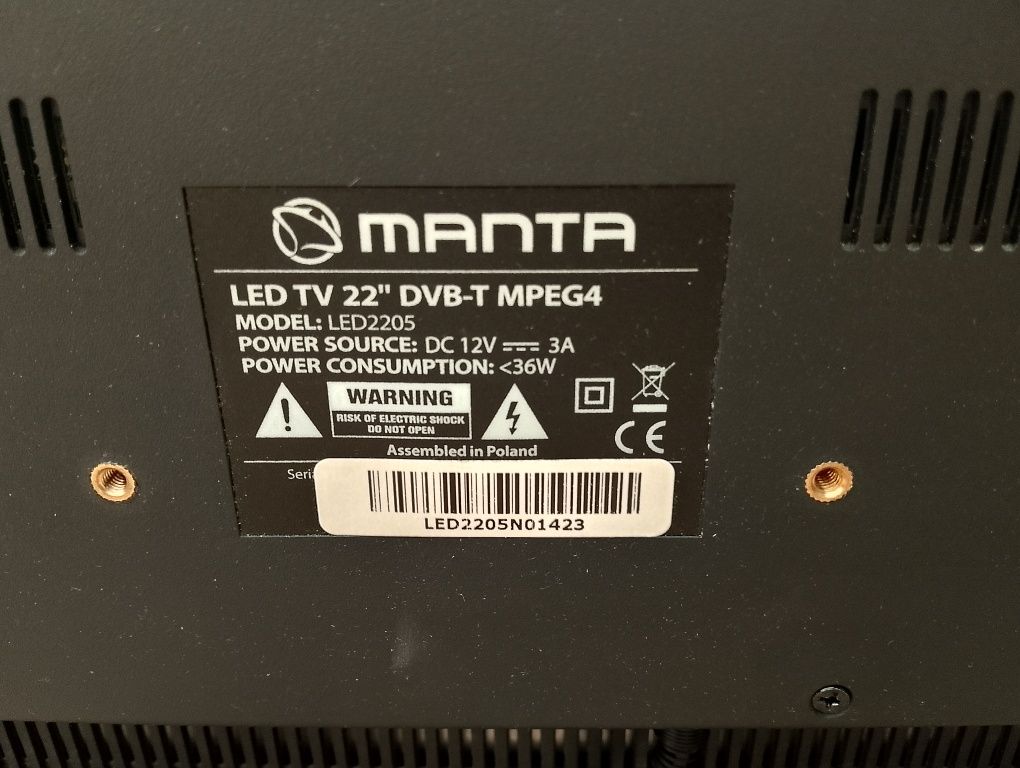 Telewizor Manta LED TV 22''