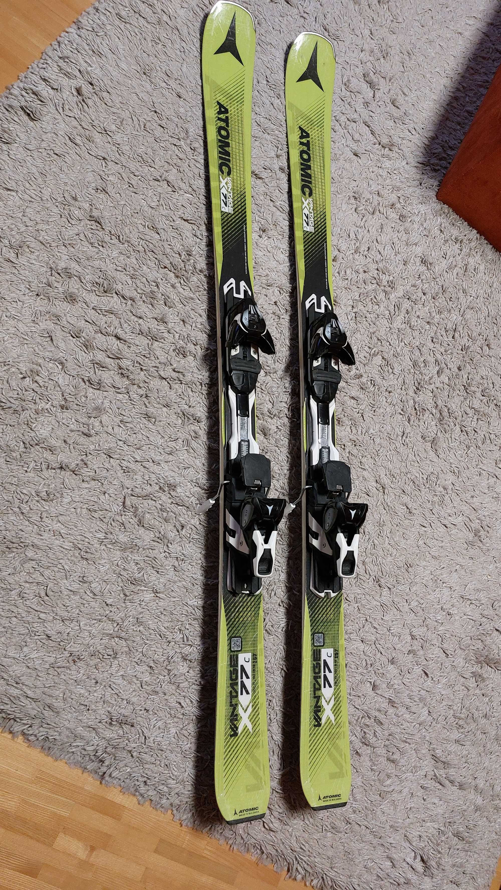 Narty ATOMIC VATAGE X 77C -157 cm – Wiązania Atomic XT12