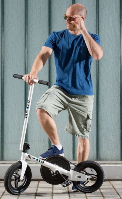 Bicicleta Micro Pedalflow Branca