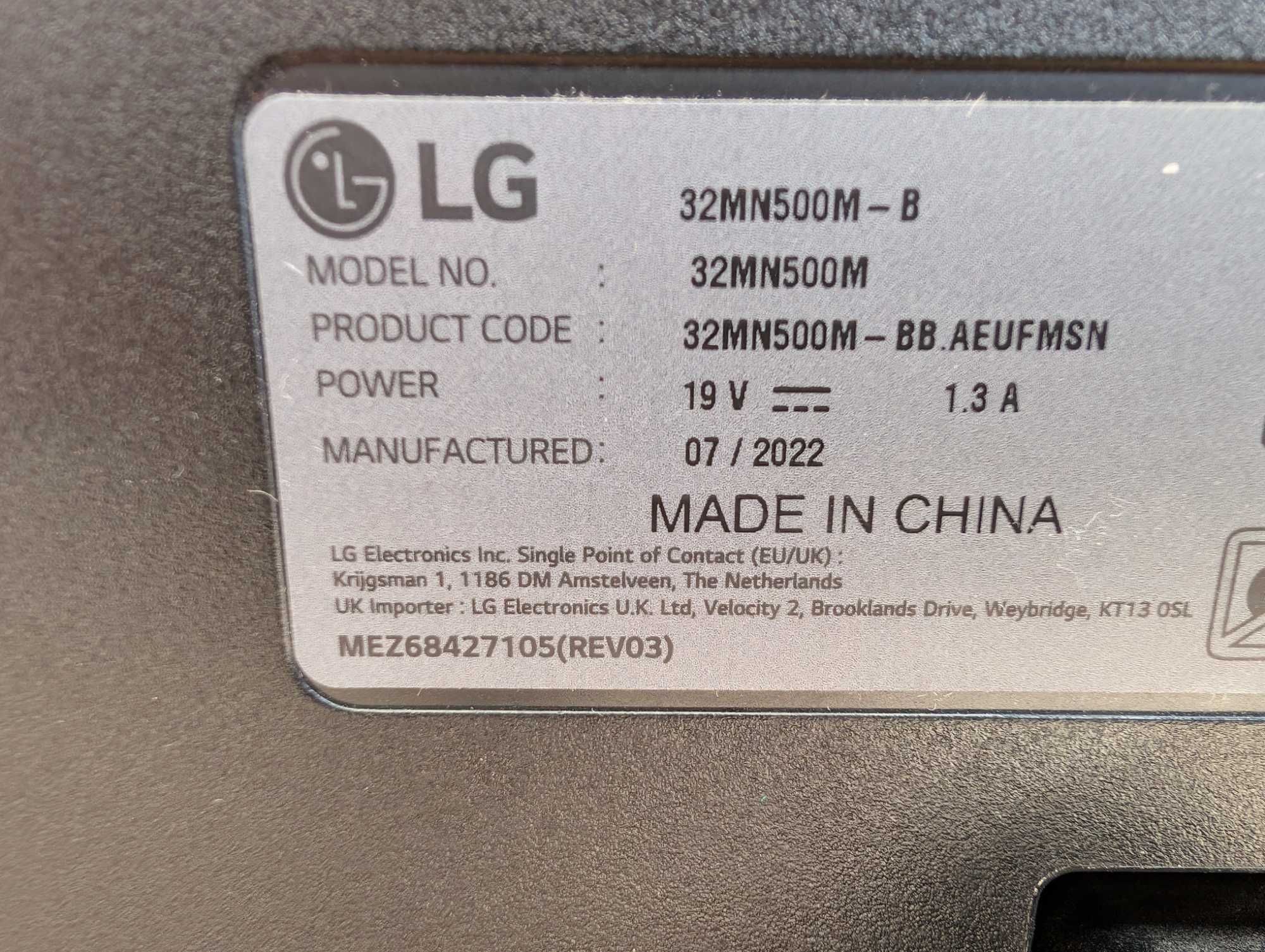 Monitor LG 32" usado