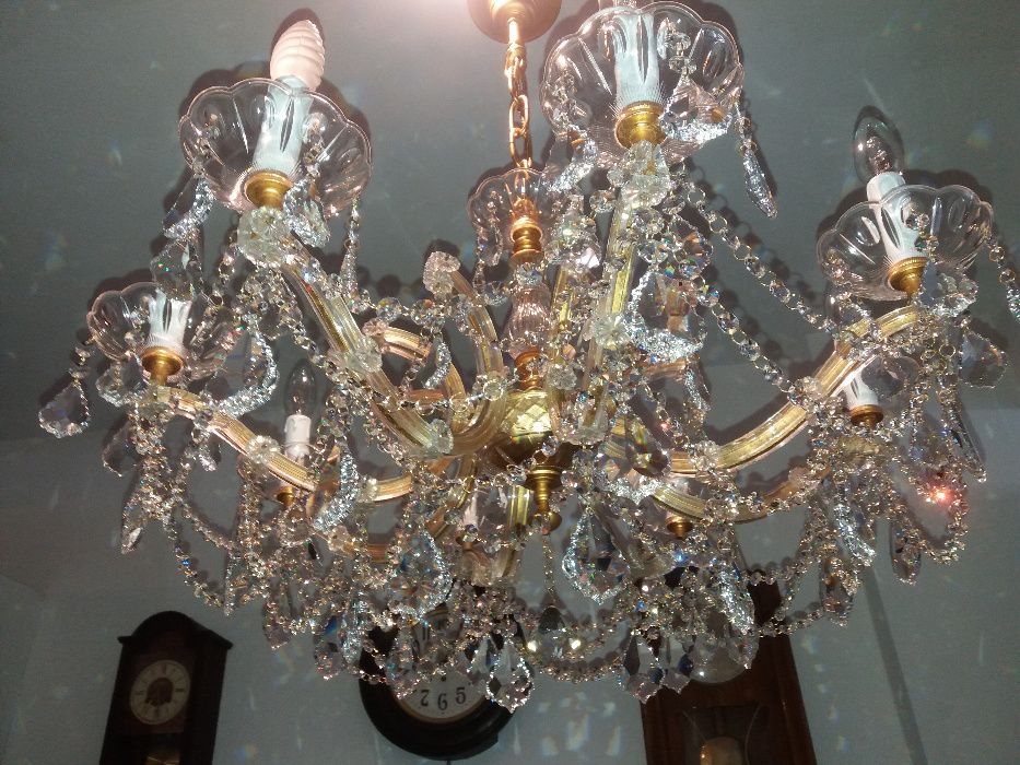 Lustre Candeeiro de Cristal