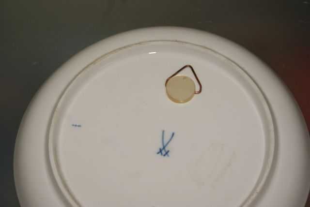 Porcelana Miśnia Saksonia talerz