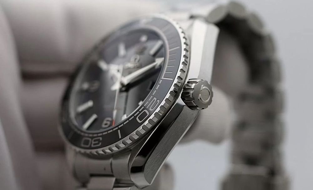 Мужские часы Omega Seamaster Black