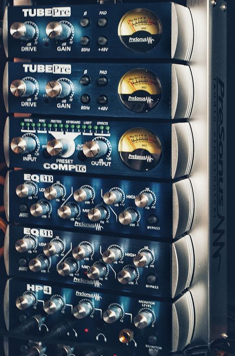 Presonus Tube Pre, Comp16, EQ3B & HP4