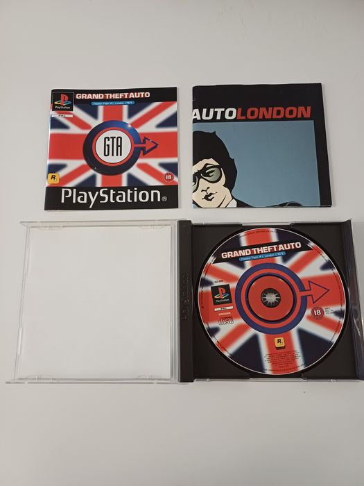 Grand Theft Auto GTA London Sony PlayStation PS1 angielska