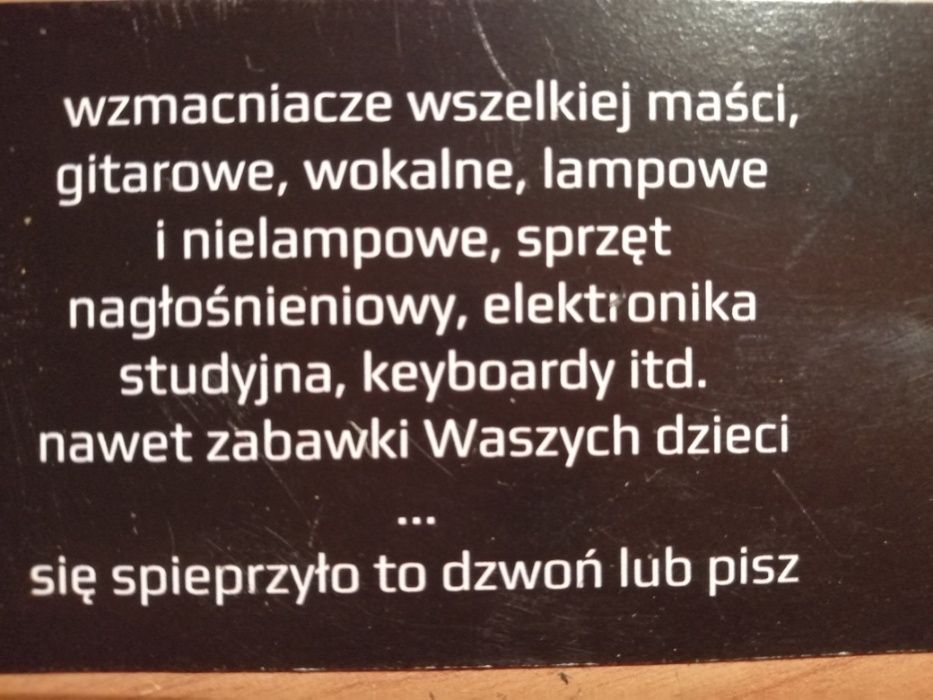 Serwis :  amplitunery,wzmacniacze,elektronika użytkowa i przemysłowa