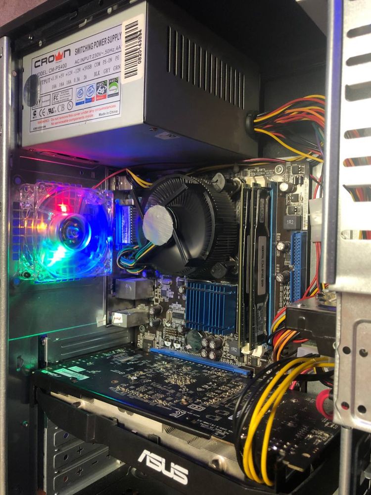 Игровой ПК RX 580 8GB Компьютер XEON 4 ядра Стационарный блок SSD 256